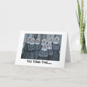 Nuns at Mercyhurst College, Holiday Card