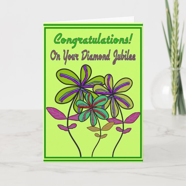 Nuns Diamond Jubilee 75th Year of Service Card (Front)