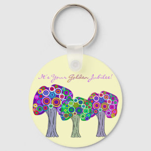 Nuns Golden Jubilee 50th Anniversary Gifts Key Ring
