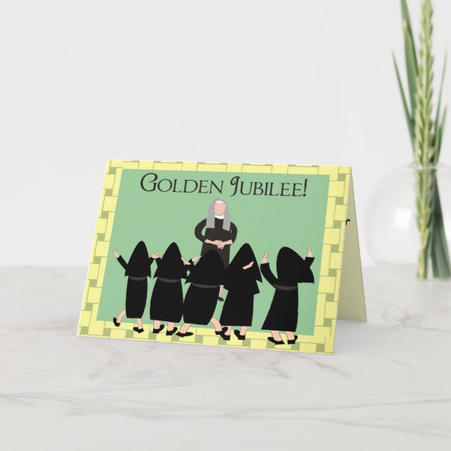 Nuns "Golden Jubilee" Cards & Tote Bags (Front)