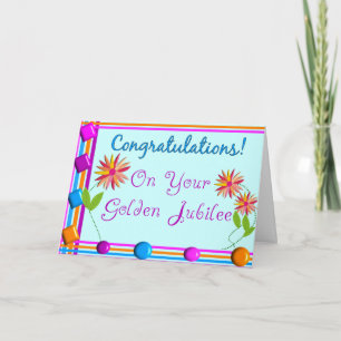 Nuns Golden Jubilee Gifts Card
