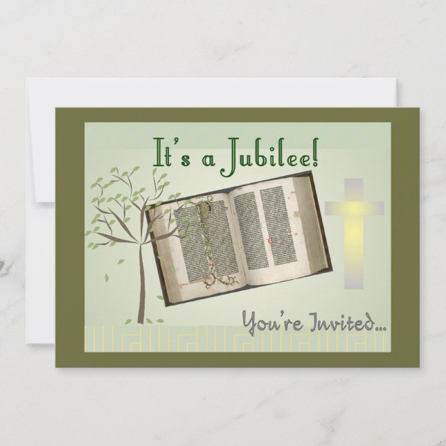 Nuns Jubilee Invitations (Front)