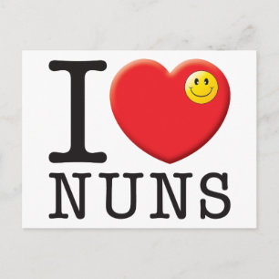 Nuns Love Postcard