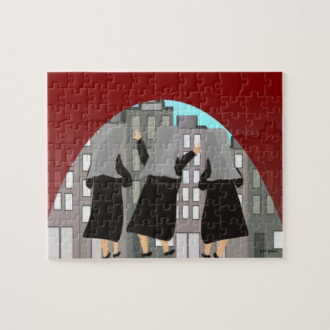 Nuns Puzzle "Vacationing" (Horizontal)