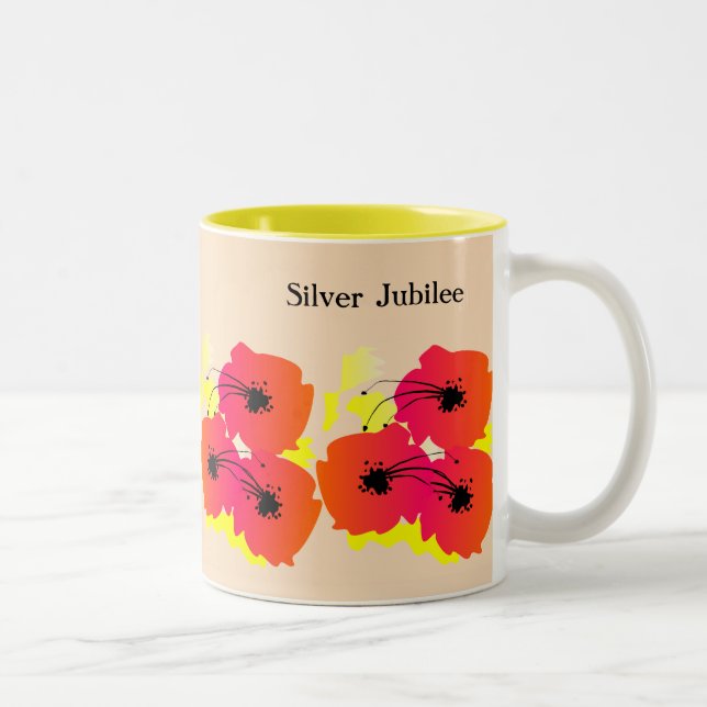Nuns Silver Jubilee (25th) Two-Tone Coffee Mug (Right)