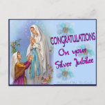 Nuns Silver Jubilee Gifts and Cards<br><div class="desc">Beautiful Nuns Silver Jubilee Gifts and Cards for their special day.  Tote bags,  keychains,  mousepads,  buttons,  stickers and mugs.</div>