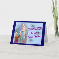 Nuns Silver Jubilee Gifts and Cards