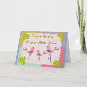 Nuns Silver Jubilee Gifts Card