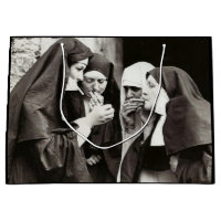 Nuns Smoking Vintage Photo