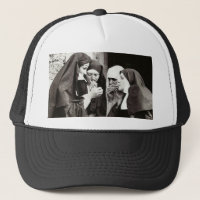 Nuns Smoking Vintage photo
