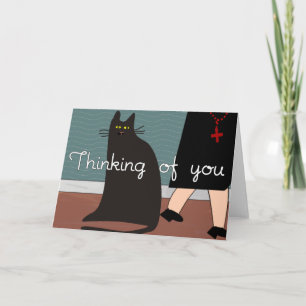 Nuns "Thinking of You" Cards & Gifts-Cat Design