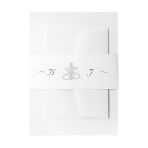 Nuptial Grace Catholic Wedding Invitation Belly Band