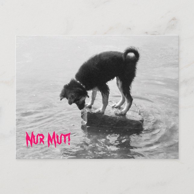 Nur Mut! Postcard (Front)