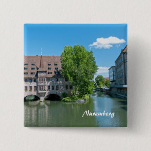 Nuremberg 15 Cm Square Badge
