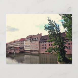 Nuremberg architecture postcard