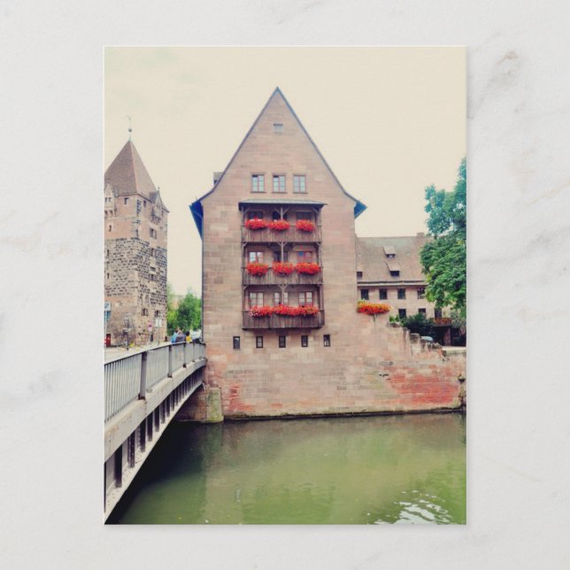 Nuremberg architecture postcard (Front)