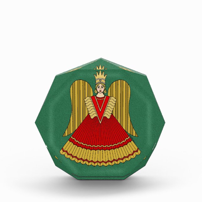 Nuremberg Christmas Angel Photo Block (Front)