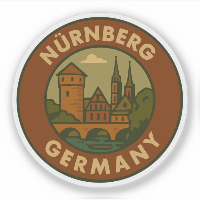 Nuremberg Germany City Art (Front)