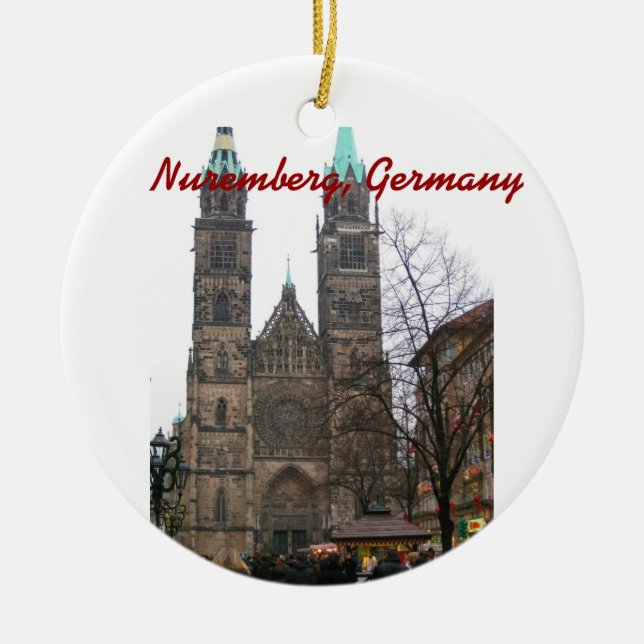 Nuremberg Germany Ornament (Front)
