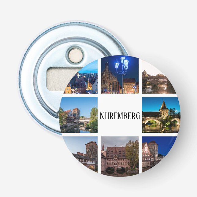 Nuremberg landscapes bottle opener (Front)