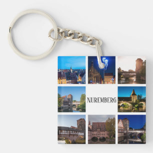 Nuremberg landscapes key ring