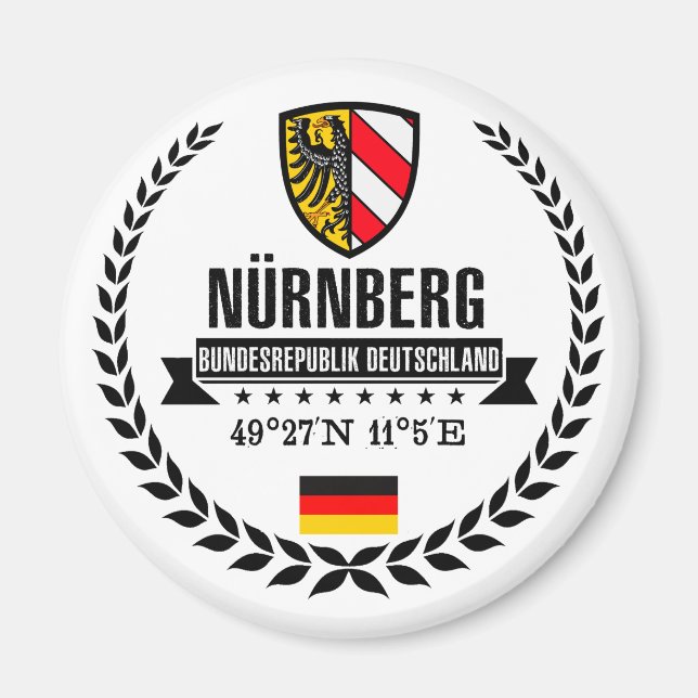 Nuremberg Magnet (Front)