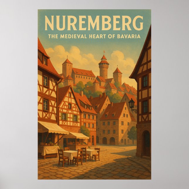 Nuremberg — The Medieval Heart of Bavaria Poster (Front)