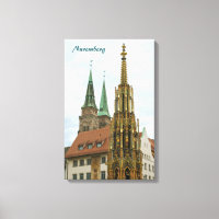 Nuremberg Wrapped Canvas