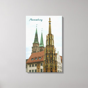 Nuremberg Wrapped Canvas