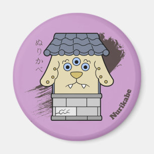 Nurikabe- Japanese Wall Yokai Magnet