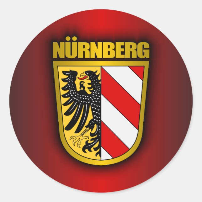 Nurnberg (Nuremberg) Classic Round Sticker (Front)