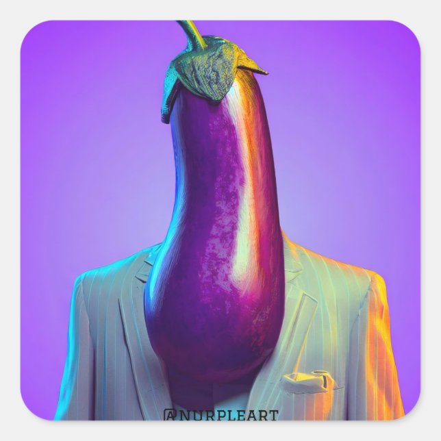 Nurple Art Sticker (Front)