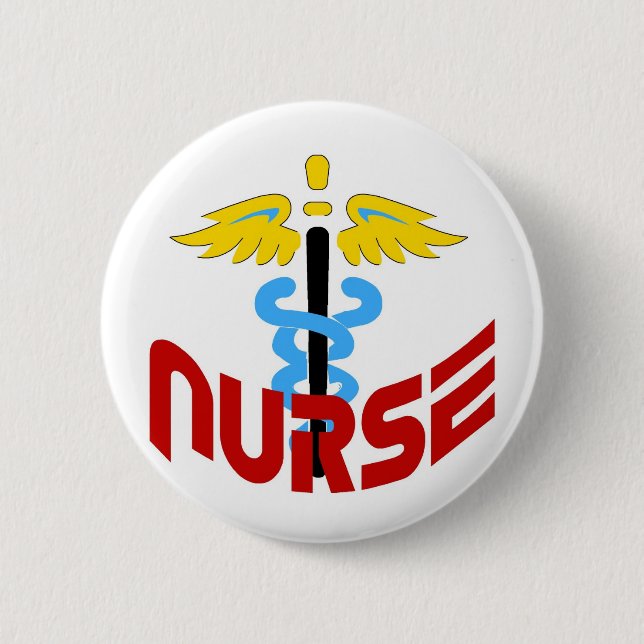 Nurse2 6 Cm Round Badge (Front)