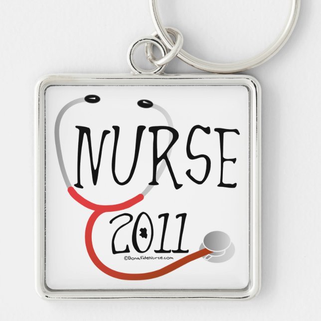 Nurse 2011 Graduation Key Ring (Front)