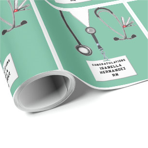Nurse 2021 Graduation Gift Wrapping Paper