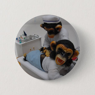 Nurse 6 Cm Round Badge