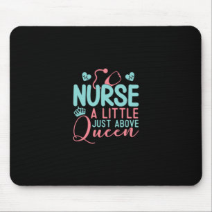 Nurse A Little Just Above Queen Mouse Mat