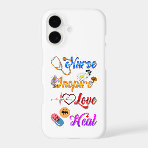 Nurse Accessories Inspire Love Heal Med Therapist