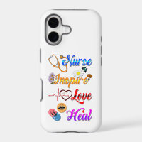 Nurse Accessories Inspire Love Heal Med Therapist