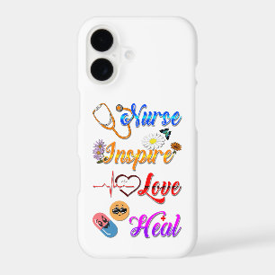 Nurse Accessories Inspire Love Heal Med Therapist