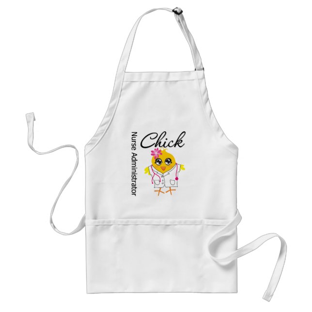 Nurse Administrator Chick v2 Standard Apron (Front)