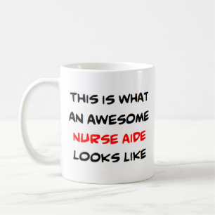 nurse aide, awesome coffee mug