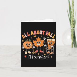 Nurse All About Fall Prevention Fall Physical Ther Card