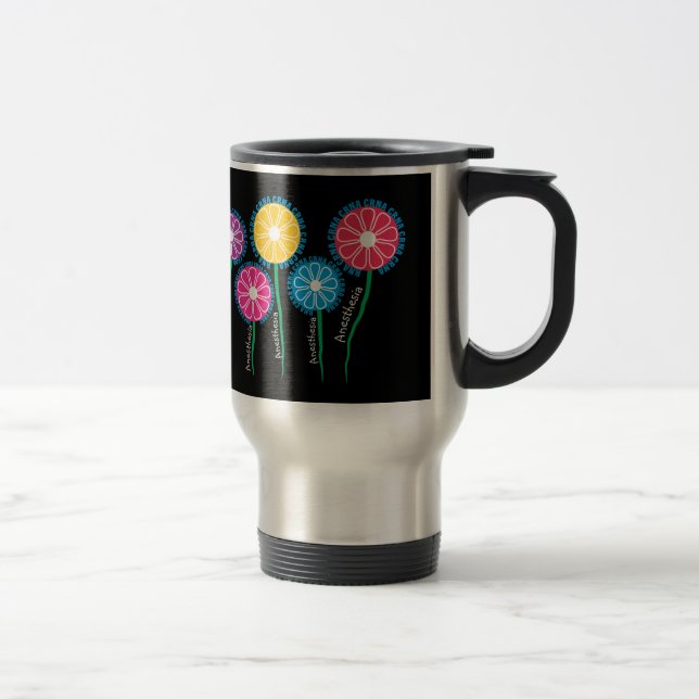 Nurse Anaesthetist CRNA Travel Mug (Right)