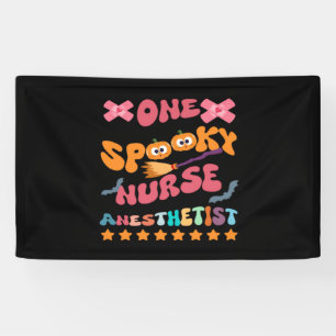 Nurse Anesthetist - One Spooky Nurse Anesthetist - Banner