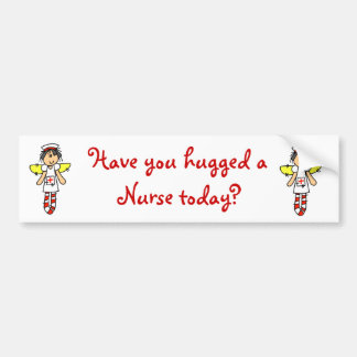 Nurse Angel Bumper Sticker