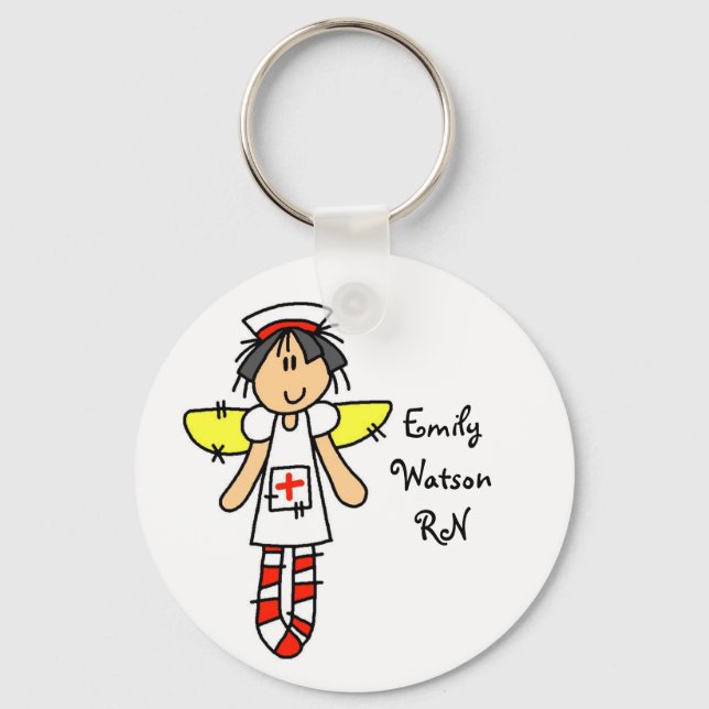 Nurse Angel Key Ring (Front)