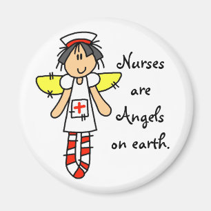 Nurse Angel Magnet