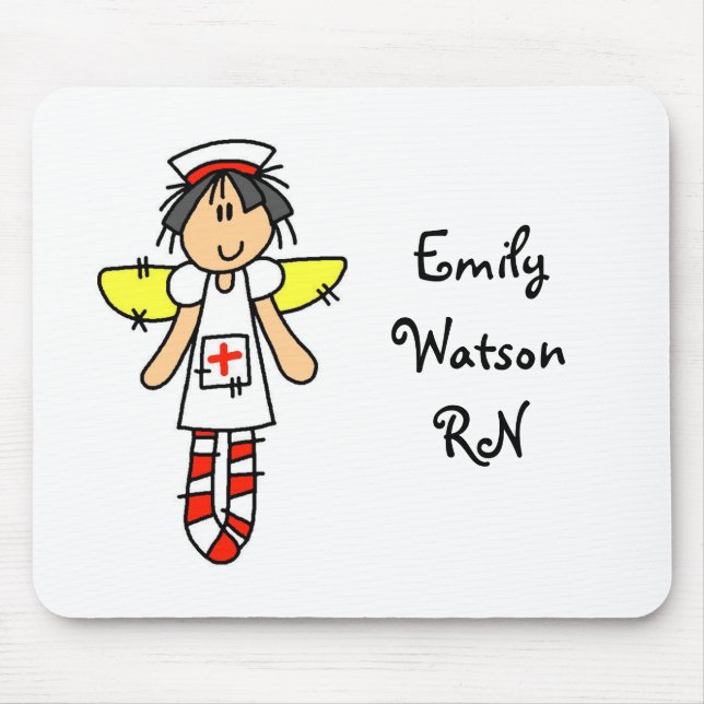 Nurse Angel Mouse Mat (Front)