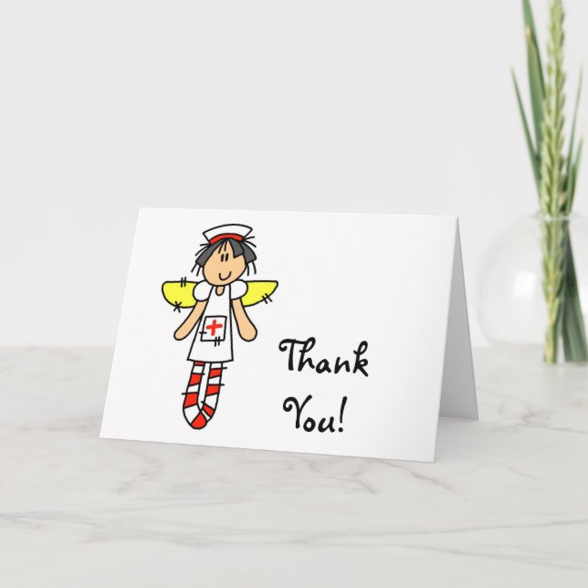 Nurse Angel Thank You Card (Front)